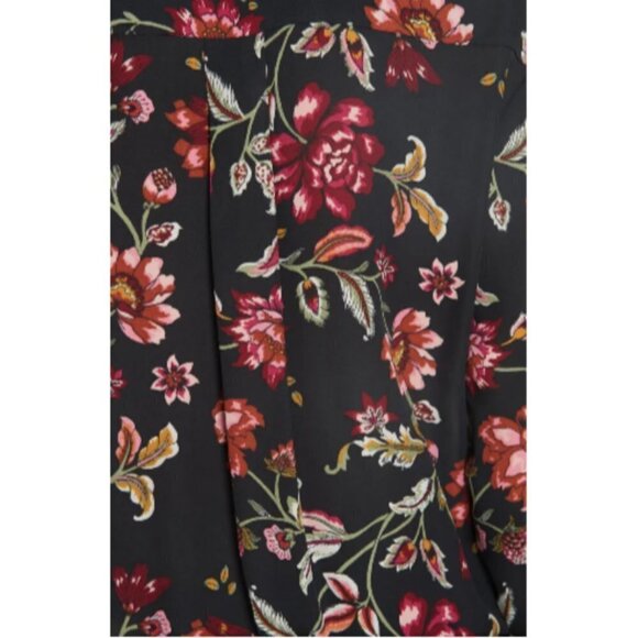 💕ALC💕 Haven Dress Ruched Floral Silk Mini Dress ~ Floral Print 0 NWT - Picture 9 of 16